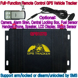GPS107B 写真のスナップショットの、リモート・コントロール及び両方向の話のオールインワン AVL GPS 車の追跡者