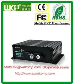 4 チャネル SD カード公式車、バス DVR のための移動式 DVR レコーダーの動き検出